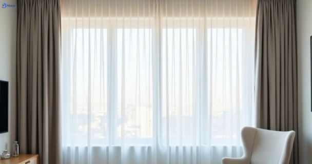 Restored vibrant drapes in cleveland-nsw QLD after Matty Curtain Cleaning